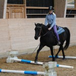Memt Curly Sue med ryttare Tilde